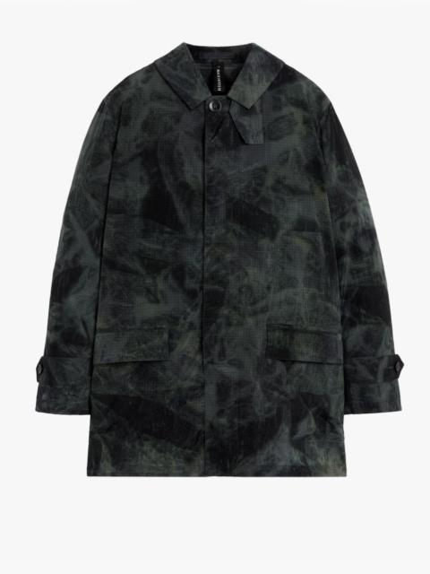 Mackintosh TORRENTIAL BLACK TIE DYE NYLON RAINCOAT | GMM-218