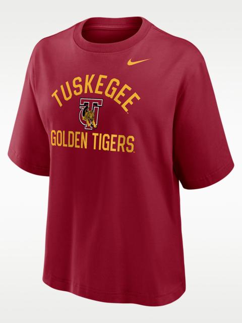 Nike Nike College (Tuskegee University) Women's Boxy T-Shirt