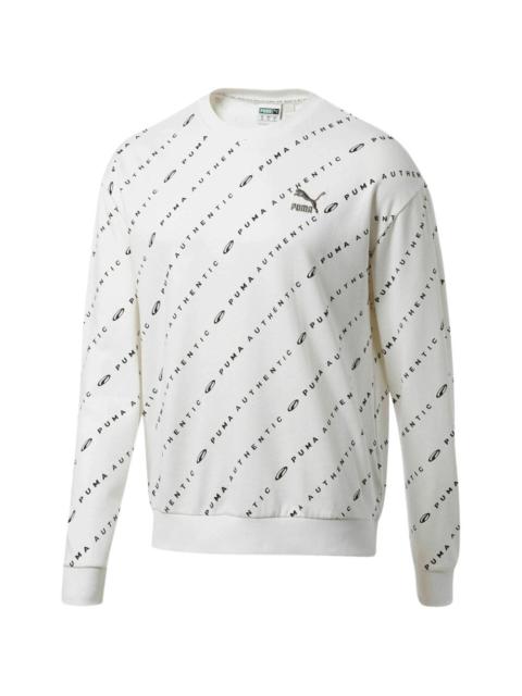 PUMA logo-print sweatshirt