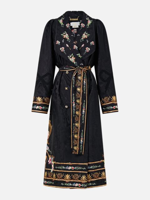 CAMILLA COAT WITH VEST DETAIL
