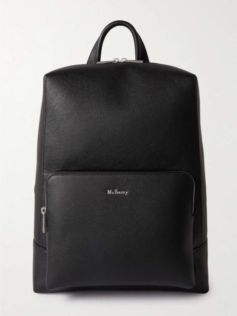 Farringdon Pebble-Grain Leather Backpack