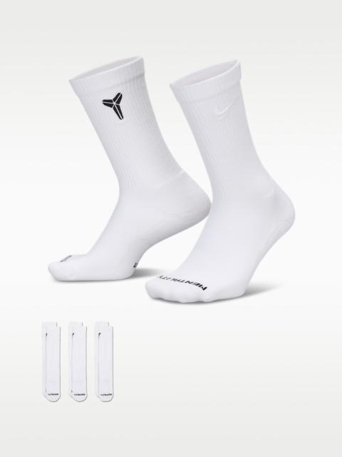 Nike Nike Everyday Elevated "Kobe" Crew Socks (3 Pairs)