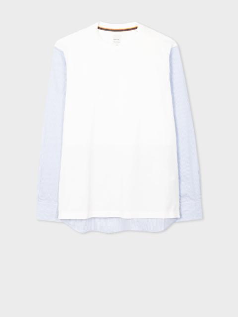 Paul Smith Panelled Stripe Long-Sleeve T-Shirt