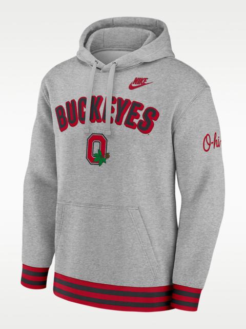 Nike Ohio State Legacy Retro Men’s Nike College Pullover Hoodie