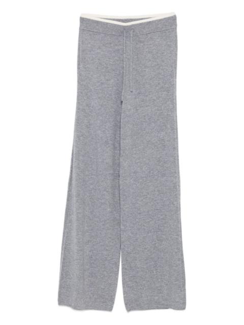 PINKO knitted drawstring trousers