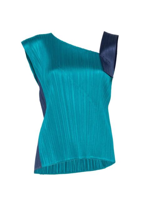 Pleats Please Issey Miyake Pointe pleated top