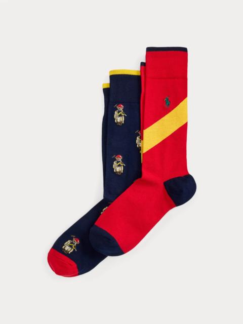 Polo Ralph Lauren Polo Bear Trouser Sock 2-Pack