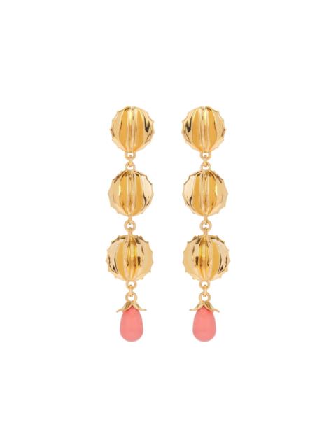 Oscar de la Renta CACTUS STRAND EARRINGS
