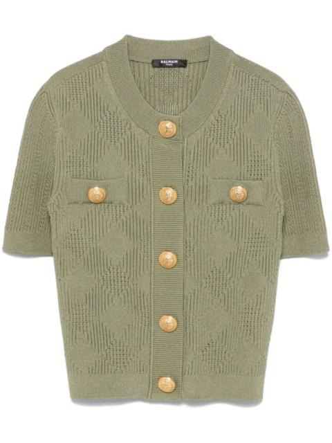 short-sleeve cardigan