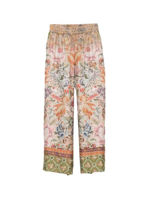 Pierre-Louis Mascia Printed silk trousers
