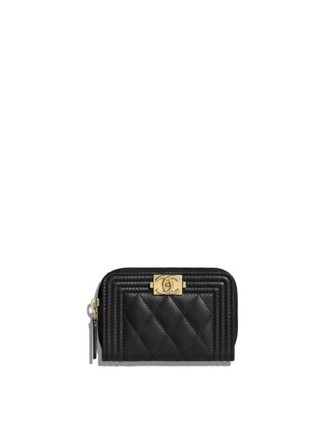 CHANEL BOY CHANEL Zipped Coin Purse