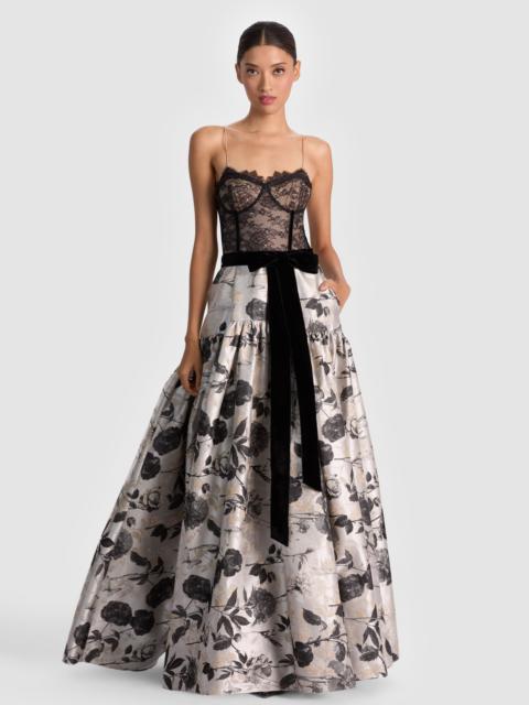 Alice + Olivia THERA TIERED GOWN