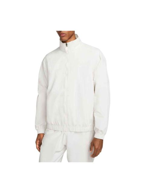 Nike Nike NRG에 의하여 길쌈되는 궤도 재킷 'White' DQ5200-030