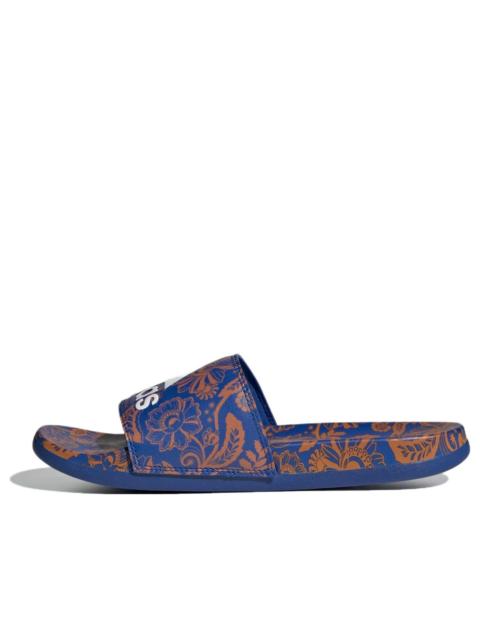 adidas (WMNS) adidas Adilette Comfort Slide 'Floral Royal Blue' IE4966