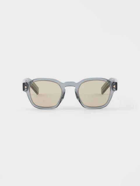 Prada Sunglasses with the iconic metal plaque