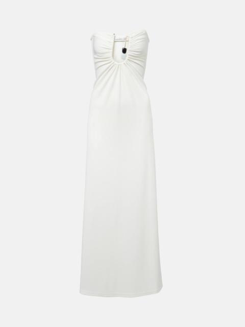 CHRISTOPHER ESBER Helix gathered maxi dress