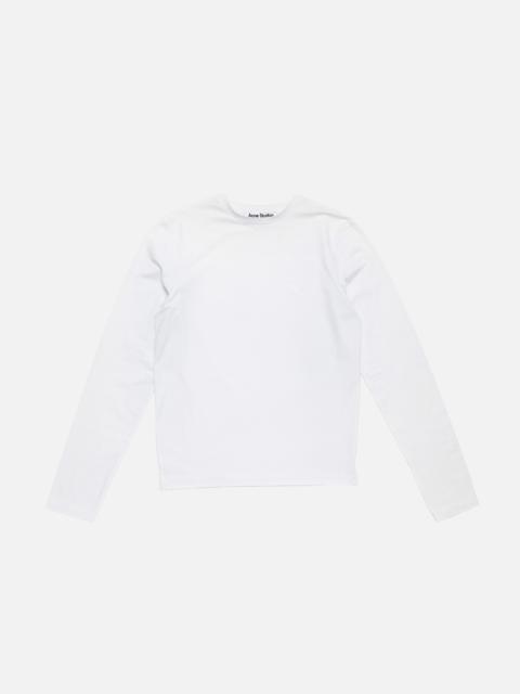 Face logo t-shirt - Optic White