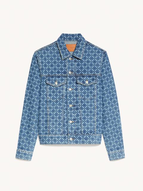 Sandro Printed denim jacket