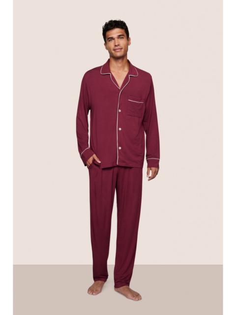 eberjey William TENCEL™ Modal Long PJ Set