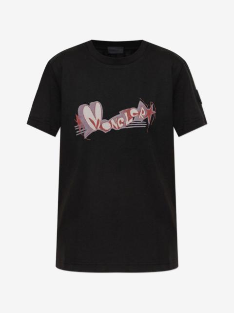 Moncler logo-print short-sleeve T-shirt