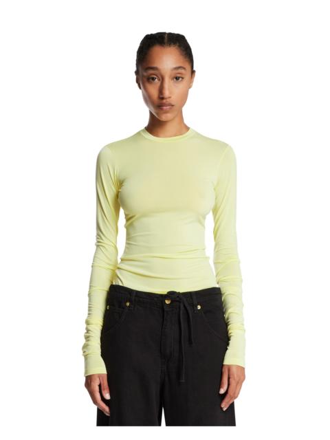 DARKPARK Yellow Camren Long Sleeve Top
