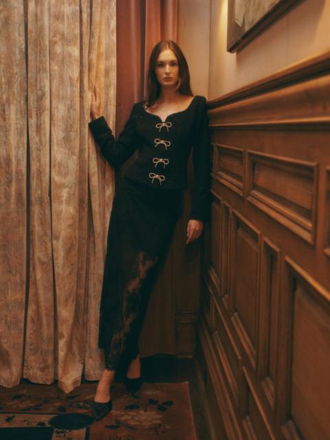 Hill House Home The Lark Skirt - Black Lace