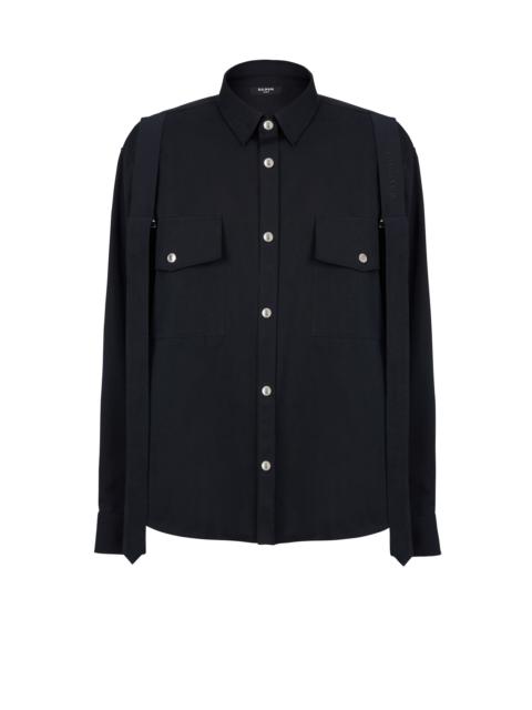 Balmain Cotton shirt with strap