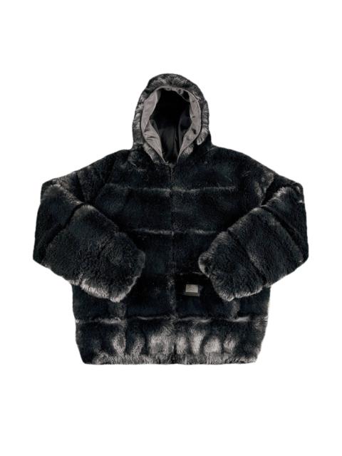 Supreme Supreme x WTAPS Faux Fur Hooded Jacket 'Black'