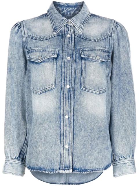 Isabel Marant Étoile cotton-lyocell denim jacket
