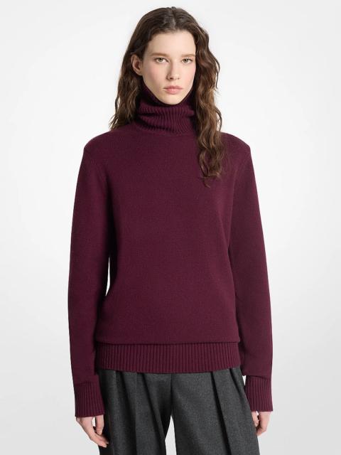 MICHAEL KORS COLLECTION Joan Cashmere Turtleneck Sweater