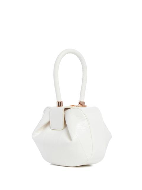 GABRIELA HEARST Nina Bag in Ivory Snakeskin