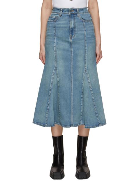 Ganni Tint Denim Strap Dress Woven Dresses 600045255dnm main image 1
