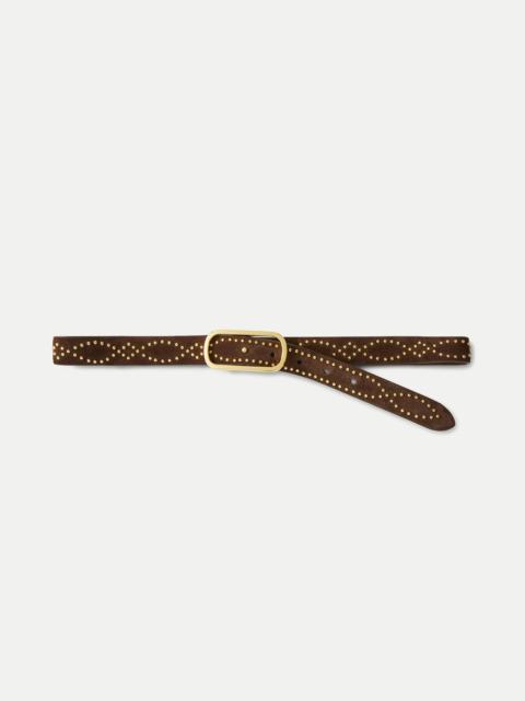 VERONICA BEARD STUDDED LOOP BELT
