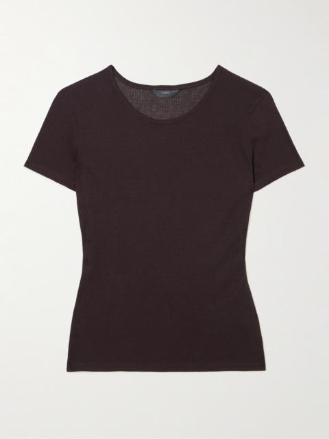LESET Rozzi Ribbed Jersey T-shirt