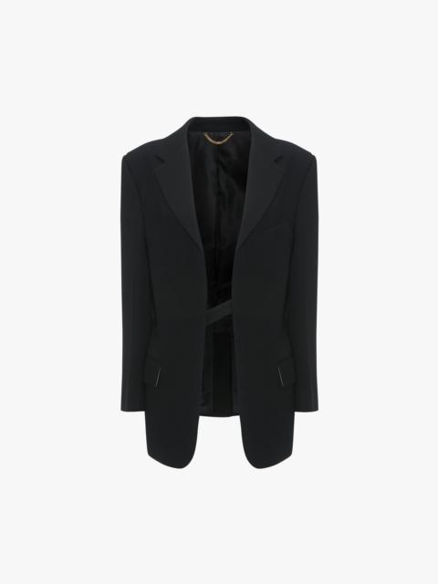 Victoria Beckham Tux Jacket in Black