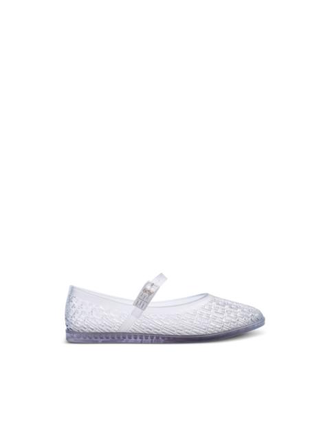Melissa Harper buckle-strap ballet flats