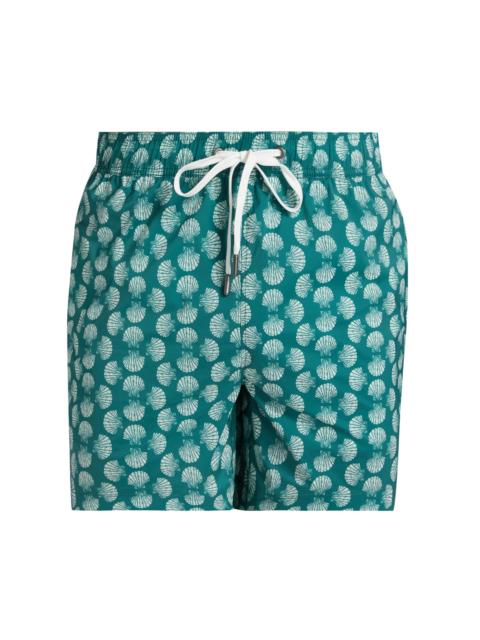 onia Men's Charles Swim Trunk - Aloe Multi