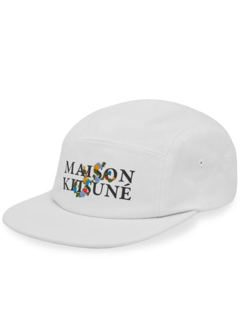 Maison Kitsuné Maison Kitsune Flowers 5 Panel Cap