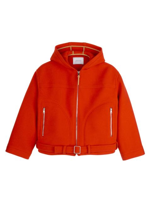 Longchamp Jacket Red - Wool broadcloth