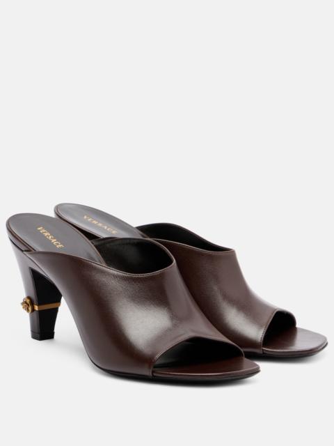 VERSACE Giulietta leather mules