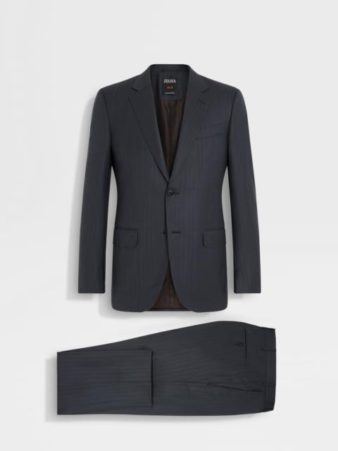 DARK GREY CENTOVENTIMILA WOOL SUIT