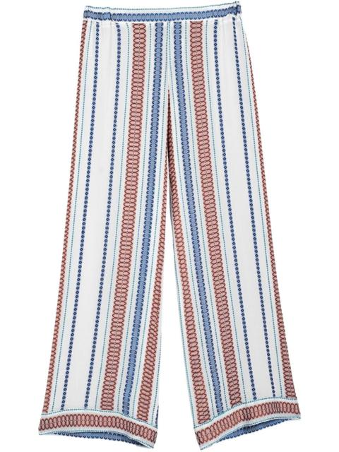 Zeus+Dione striped trousers