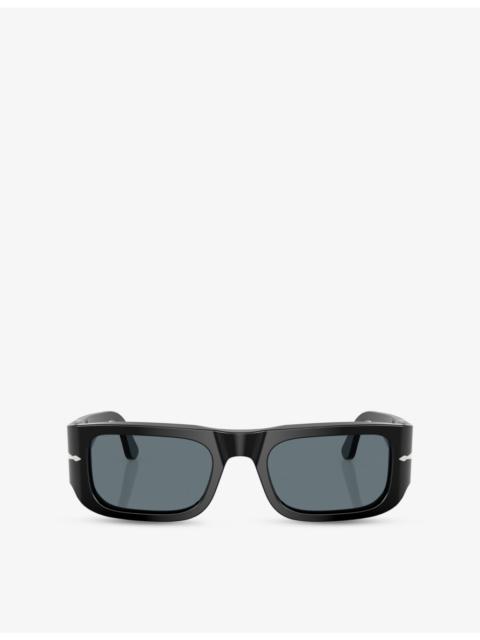 Persol PO3362S Pillow-Frame Acetate Sunglasses