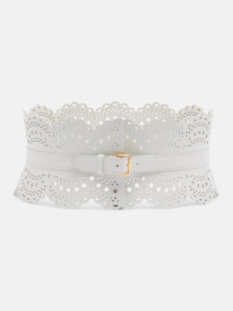 Alaïa Vienne leather belt