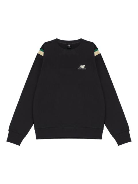 New Balance 새로운 밸런스 라이프 스타일 스웨터 '블랙' AMT23559-PHM