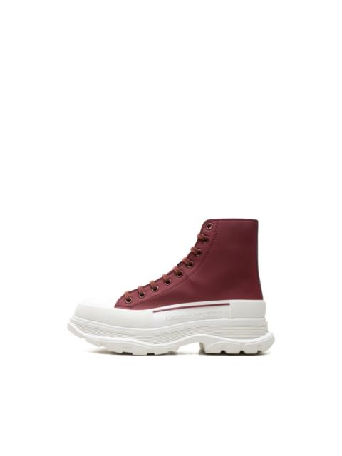 Alexander McQueen tread slick high top sneakers