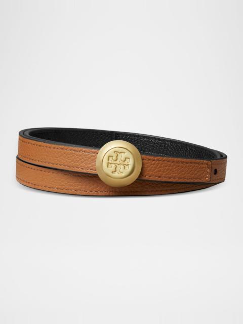 TORY BURCH Romy Reversible Leather Belt