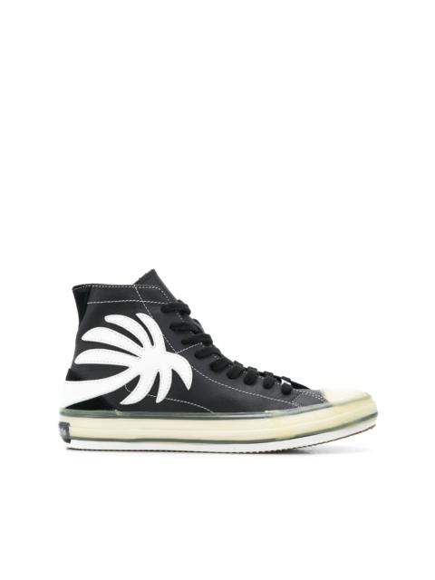 Palm Angels palm tree high-top sneakers