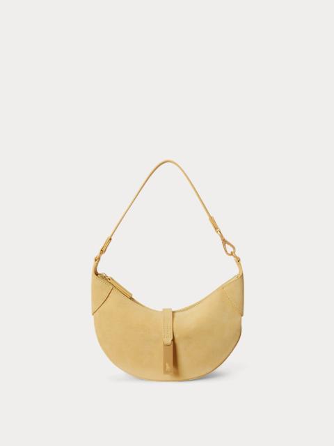 Polo Ralph Lauren Polo ID Suede Mini Shoulder Bag