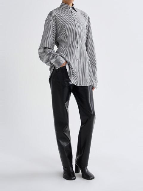AGOLDE CINCH SHIRT IN SOLENE STRIPE